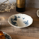 Mino Ware Vintage Rose Shallow Bowl (17cm)