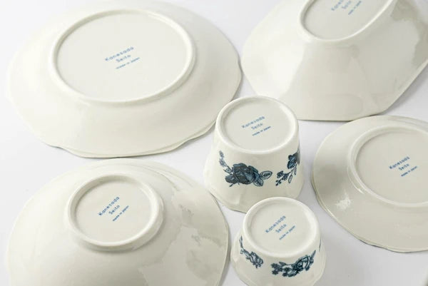 Mino Ware Vintage Rose Main Plate (21.5cm)