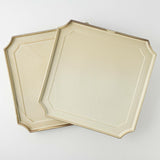 Mino Ware Frame Plate Western Tableware Gift Set of 2 (L)