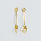 Mizuhiki Cutlery Set - Gold