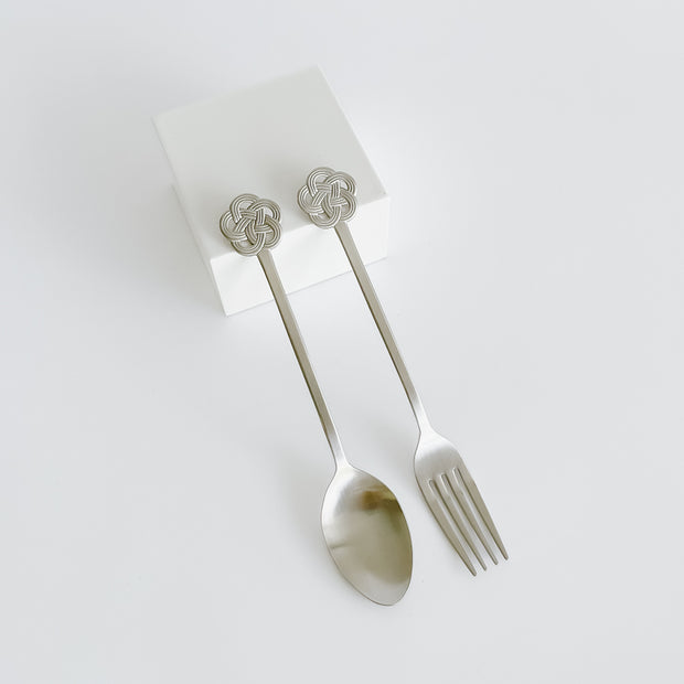 Mizuhiki Cutlery Set - Silver