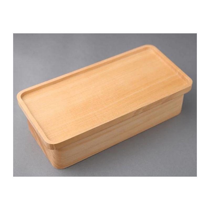 Natural Wooden Hollow Lunch Bento Box