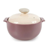 Kiesel Ceramic Casserole Clay Pot - 1.5QT, Lilac