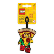LEGO Pizza Guy Silicone Bag Tag
