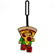 LEGO Pizza Guy Silicone Bag Tag