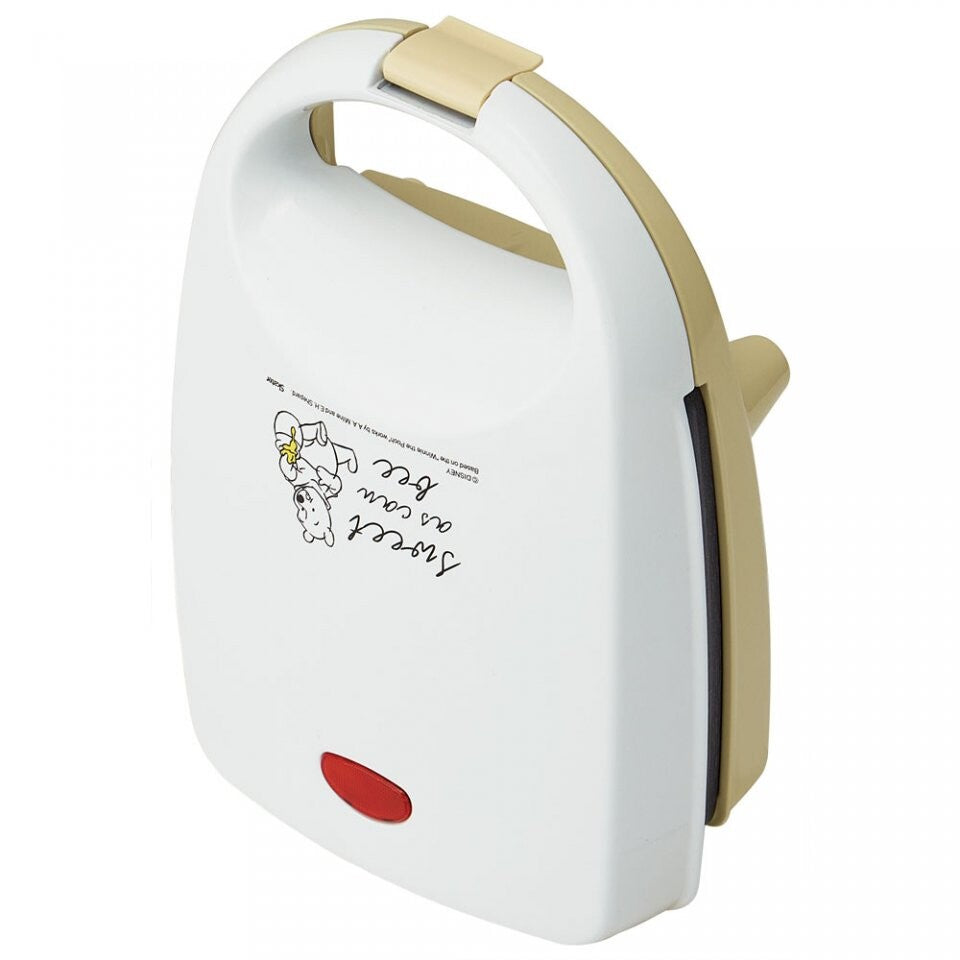 SKATER Pooh Shaped Waffle Maker