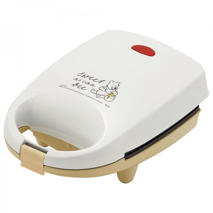 SKATER Pooh Shaped Waffle Maker