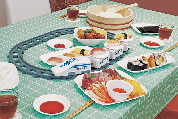 PEARL LIFE Rotating Sushi Train Set