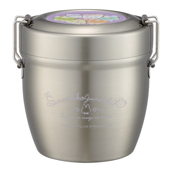SKATER Cafe Bowl Stainless Steel Vacuum Insulation Food Jar - Sumikko Gurashi