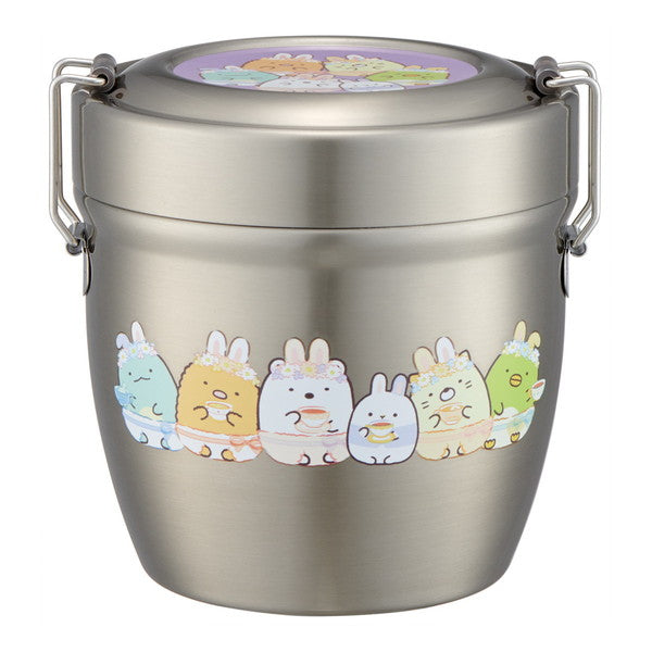SKATER Cafe Bowl Stainless Steel Vacuum Insulation Food Jar - Sumikko Gurashi