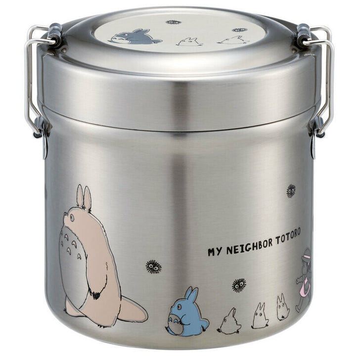 SKATER Cafe Bowl Stainless Steel Vcuum Insulation Food Jar - Totoro
