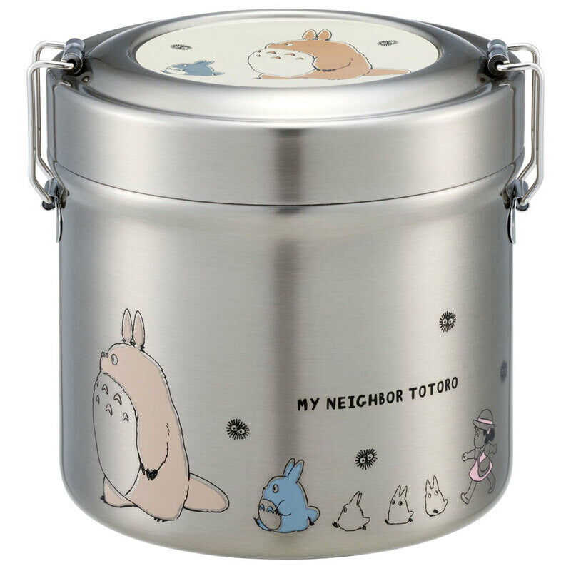 SKATER Cafe Bowl Stainless Steel Vcuum Insulation Food Jar - Totoro