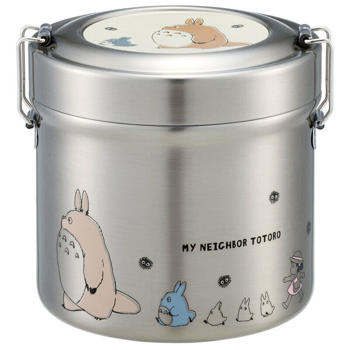 SKATER Cafe Bowl Stainless Steel Vcuum Insulation Food Jar - Totoro