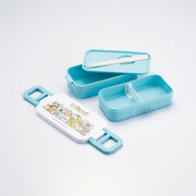 SKATER 2-Tier Divided Antibacterial Lunch Box (600ml) - Sumikko Gurashi