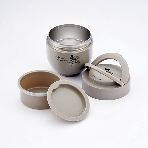 Mickey Mouse Cafe Bowl Stainless Steel Vacuum Insulation Food Jar (540ml)