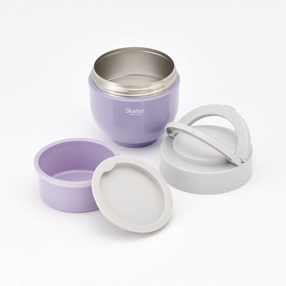 SKATER Cafe Donburi 保溫不鏽鋼餐罐（附分隔內盒）– 540ml