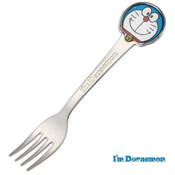 Doraemon Stainless Steel Fork & Spoon Set for Kids