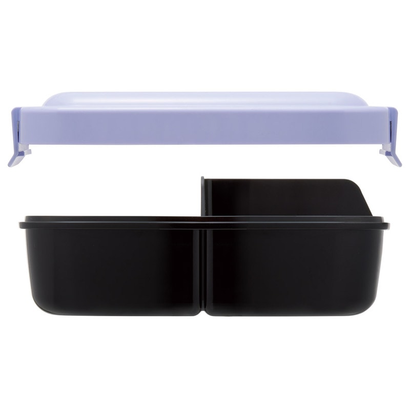 KUROMIRION·͜·ᰔᩚです¨̮ )/ SKATER Kuromi Divided Lunch Box 840ml | Japanese Bento Box with