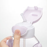 SKATER One-Push Straw Water Bottle with Carrier (530ml) - Sinapushu