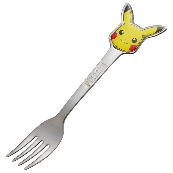 Pikachu Stainless Steel Fork & Spoon Set for Kids