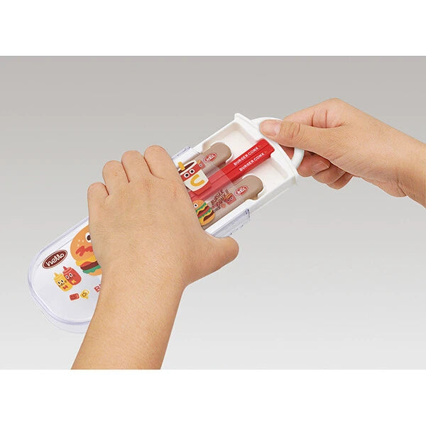 Burger Stainless Steel Portable Cutlery Trio Set