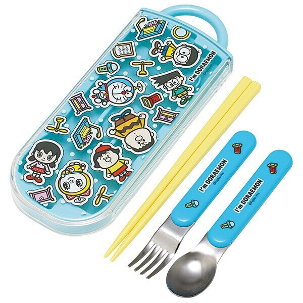 Doraemon POP Stainless Steel Portable Cutlery Trio Set
