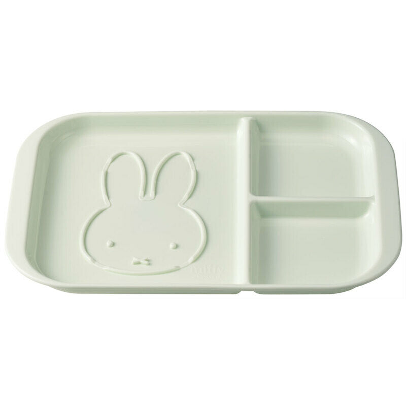 SKATER Miffy Divided Toast Plate – Japanese Kids Breakfast Plate