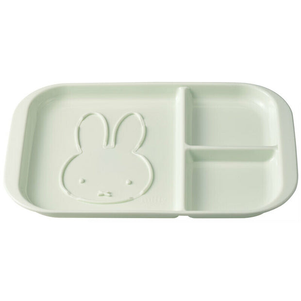SKATER Miffy Divided Toast Plate