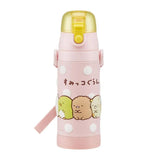 Skater Stainless Steel Flask Water Bottle (480ml)- Sumikko Gurashi