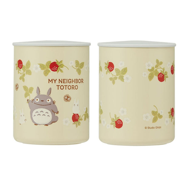 SKATER Stainless Steel Thermal Lunch Box Set - Totoro Raspberry