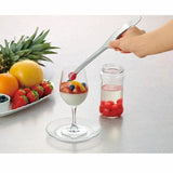 Fine-Tip Stainless Steel Kitchen Tongs (2 Sizes)