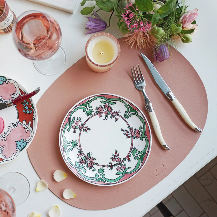 Deco Oval Placemat - Set of 2