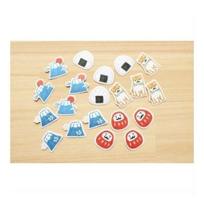 Furukawa Washi Flake Stickers Set