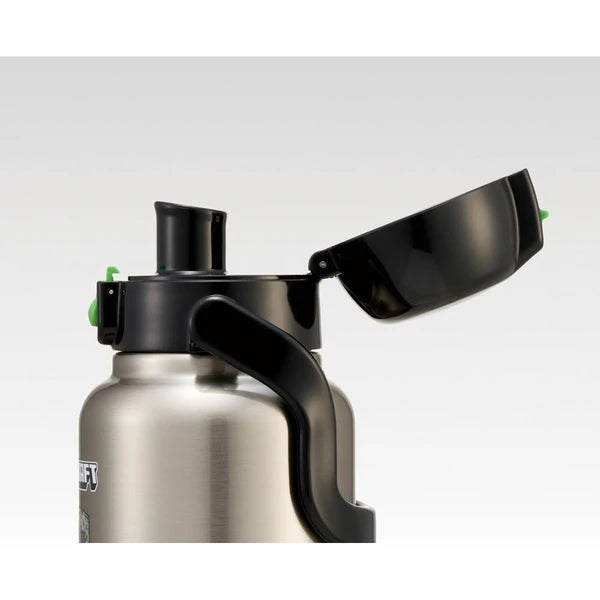 Minecraft One-Push Direct Stainless Steel Bottle with Handle (1000ml)