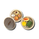 Bitty Bao 12件組木製點心玩具組（附蒸籠）