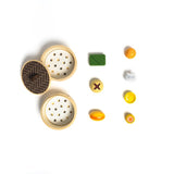 Bitty Bao 12件組木製點心玩具組（附蒸籠）