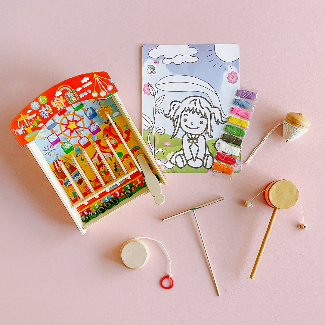 DIY Wooden Toy Fun Box 懷舊童玩DIY組