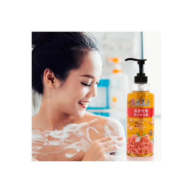 Soapberry Lychee Rose Shower Gel 荔香玫瑰亮白沐浴露