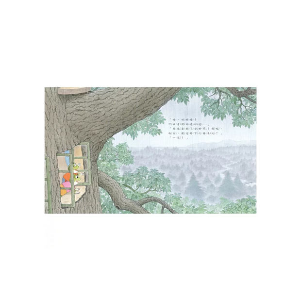 下雨天的樟樹公寓