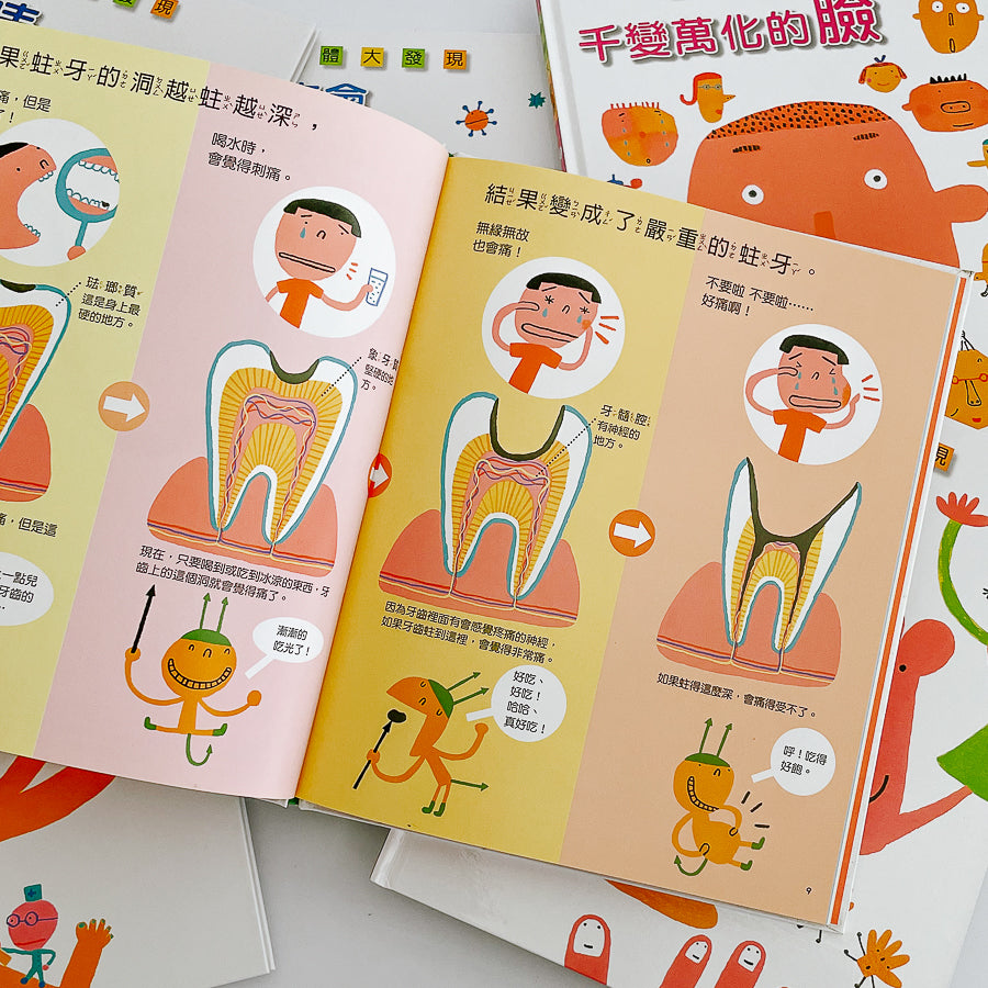身體奧秘小百科 (全套18冊+贈書)