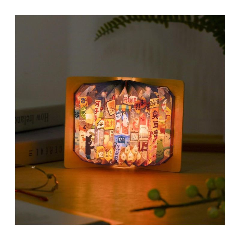 摺書燈｜來趣夜市