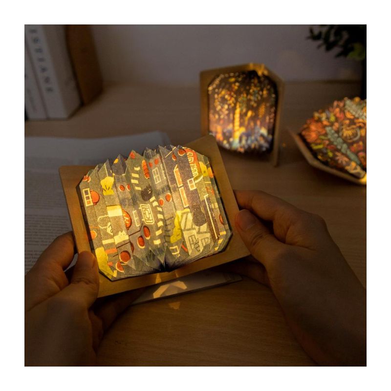 Light Up Taiwan】DIY Book Folding Lamp - Sky Lantern Journey – Yo