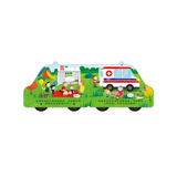 救護車-會動的車輪玩具書
