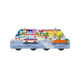 救護車-會動的車輪玩具書