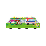 救護車-會動的車輪玩具書
