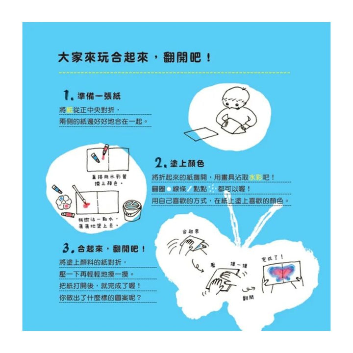 合起來，翻開！