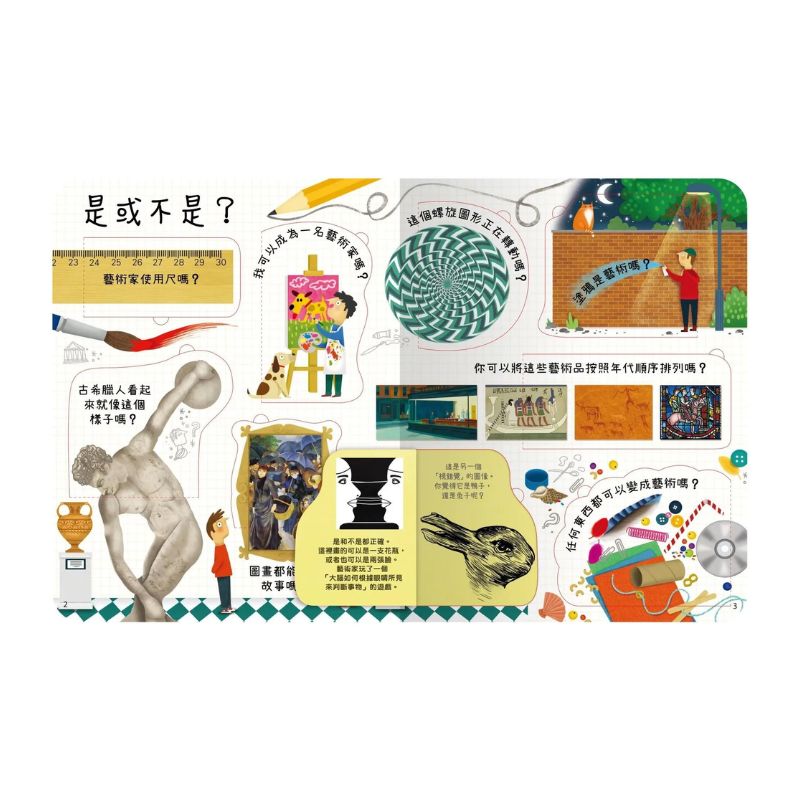 想問什麼翻翻書-關於藝術你想知道什麼？