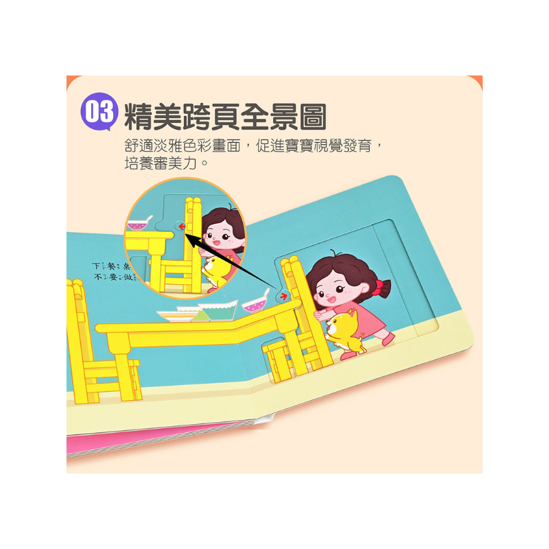 我會自己吃飯-好習慣推拉轉遊戲書