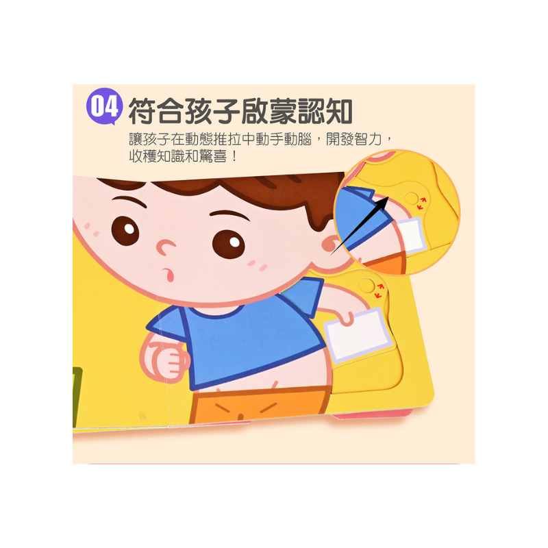 我會自己吃飯-好習慣推拉轉遊戲書