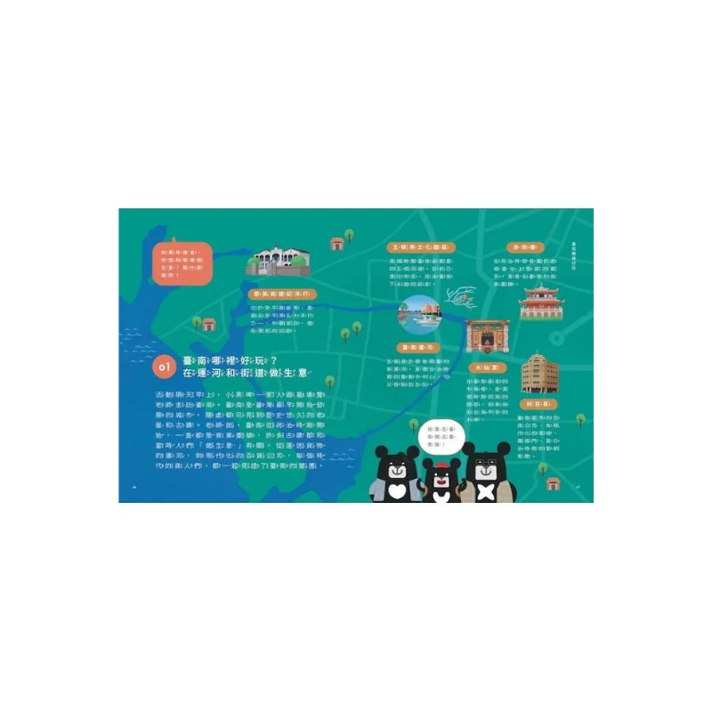 小黑啤玩臺灣：臺南篇 - 尋古堡｜熱蘭遮城 x 閱讀素養